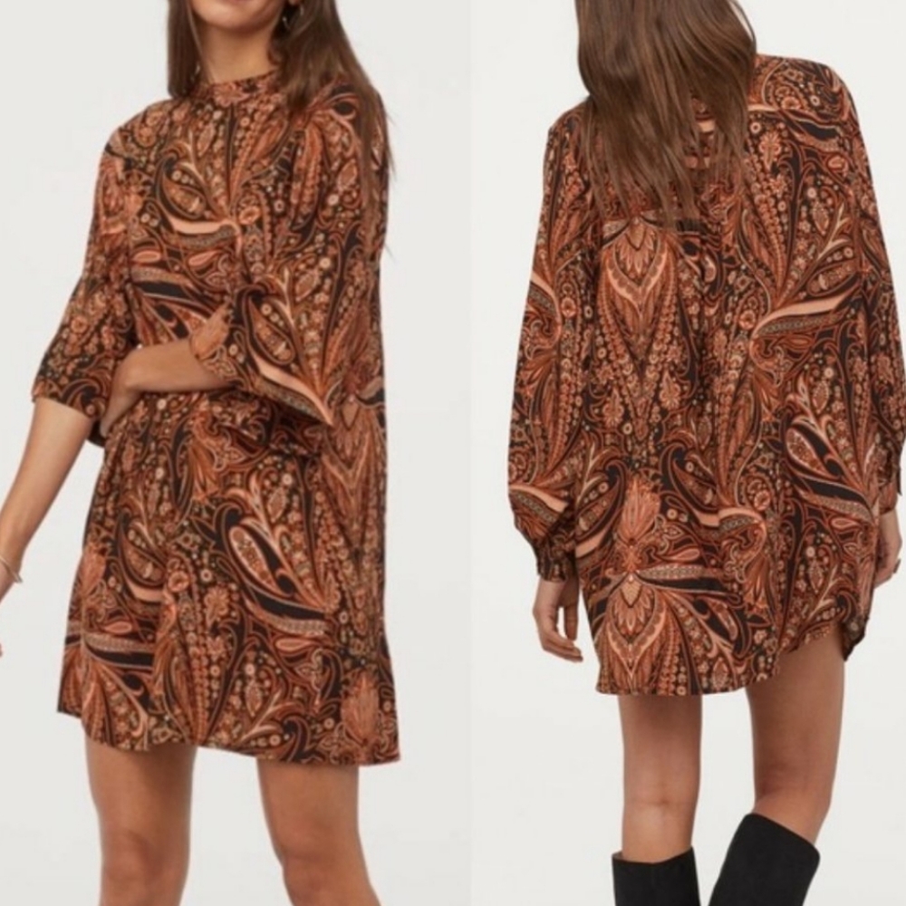 Boho patterned dress